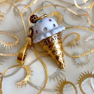 Juicy Couture Gelato Ice Cream Keychain Charm
